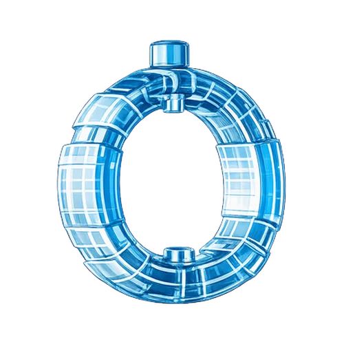 AquaGun Titan - Side view blue