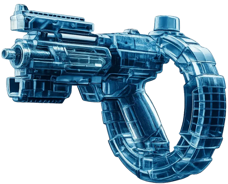 AquaGun Titan - Transparent product view